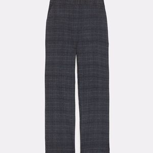 Zara Plaid Straight Leg Pant